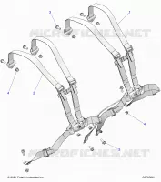 SIEGE BELT MOUNTING