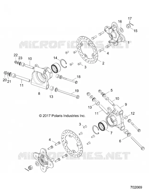 SUSPENSION ARRIERE CARRIER