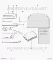 REFERENCE, MANUEL DU PROPRIETAIRE AND TOOL KIT