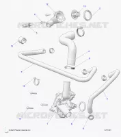 MOTEUR, WATERPUMP AND BYPASS