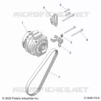 ENGINE, ALTERNATEUR