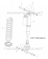 SUSPENSION AVANT SUPPORT AMORTISSEUR 