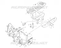 FIXATION PORTE BAGAGES ET PARE CHOCS AVANT