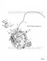 DRIVE TRAIN, MAIN SUPPORT PONT