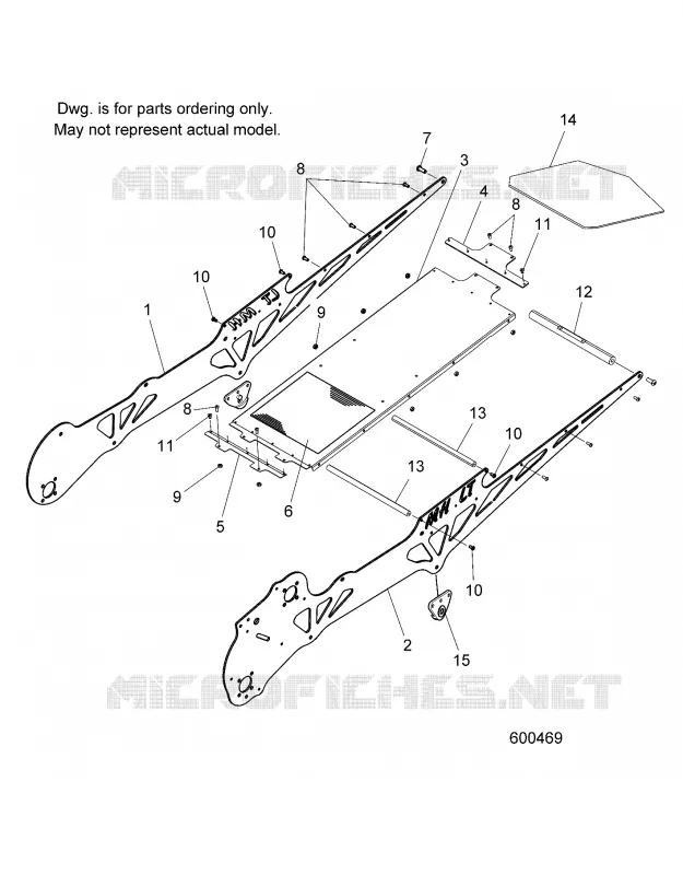 CHASSIS, TUNNEL ASM.