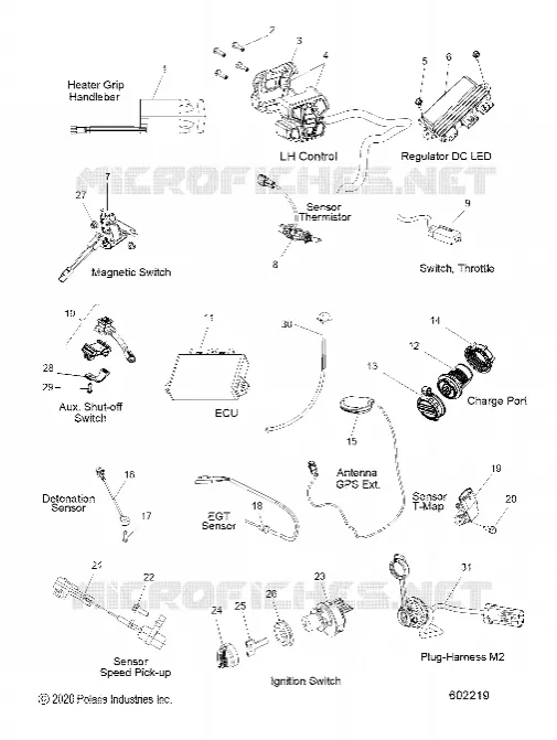 ELECTRICITE, SWITCHES, SENSORS AND COMPONENTS