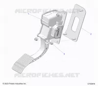 ELECTRICITE, THROTTLE PEDAL