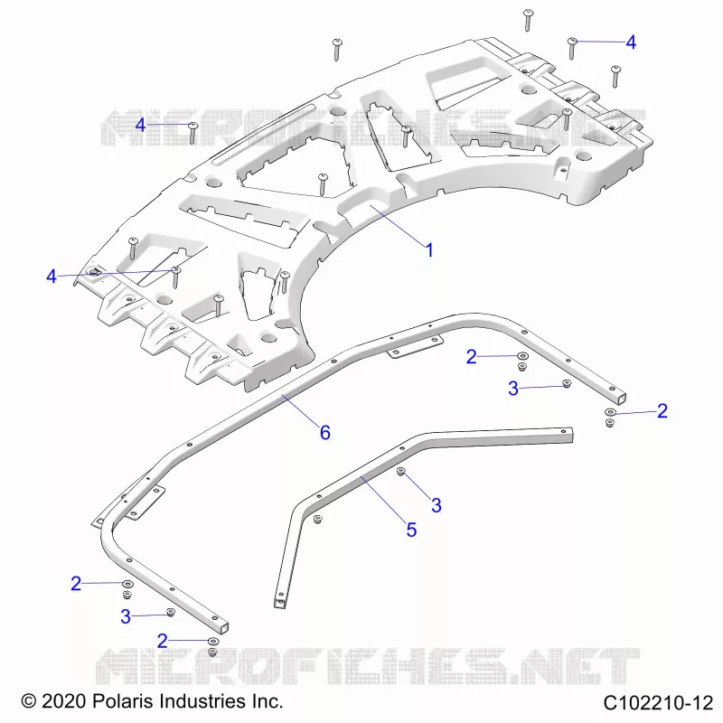 CARROSSERIE ARRIERE RACK
