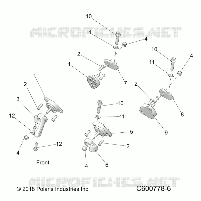 ENGINE, MOUNTING