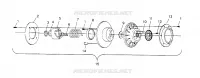 EMBRAYAGE DE TRANSMISSION RXL 0966768 (4932033203C001)