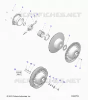SYSTÃˆME DE TRANSMISSION, CLUTCH, SECONDARY