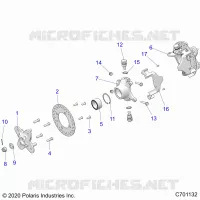 SUSPENSION AVANT HUB