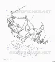 CHASSIS, MAIN FRAME AND SKID PLATE
