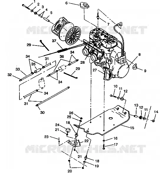 SUPPORT MOTEUR CLASSIC TOURING E942875 (49274027400032)