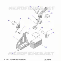 ELECTRICITE, BATTERY, MANUAL START POWER UP COMPONENTS