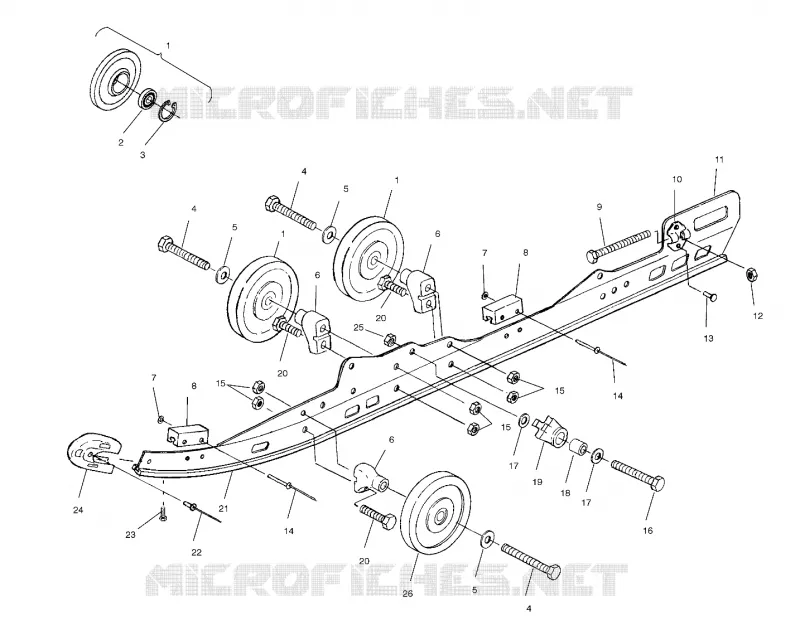 FIXATION RAIL SUSPENSION