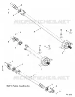 DRIVE TRAIN, ARBRE DE TRANSMISSION AVANT