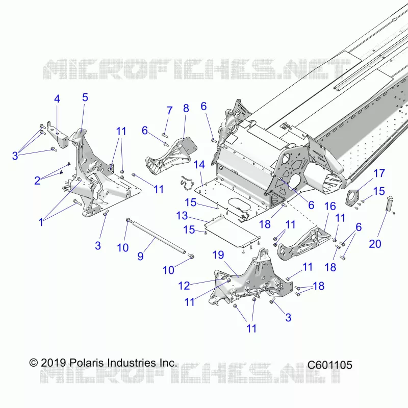 CHASSIS, BULKHEAD ASM.