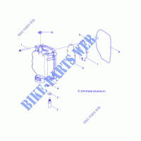 CYLINDRE HEAD COVER   R15YAV17AA/AF/BA/BF (49RGRCYLINDREHDCVR15RZR170) pour Polaris RZR 170 de 2015
