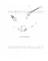 ALLUMAGE COIL, WIRE AND SPARK PLUG   A14MH5EAA/EAC/EAJ (49ATVIGNITION14SP570) pour Polaris SPORTSMAN 570 EFI EPS de 2014