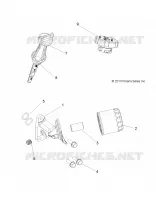FILTRE A HUILE AND JAUGE A HUILE   A14MH5EAA/EAC/EAJ (49ATVOILFILTER14SP570) pour Polaris SPORTSMAN 570 EFI EPS de 2014