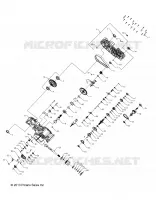 SYSTÈME DE TRANSMISSION, PONT PRINCIPAL   A14MH5EAA/EAC/EAJ (49ATVPONT1333181) pour Polaris SPORTSMAN 570 EFI EPS de 2014