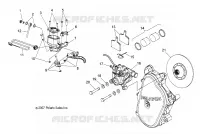 FREINS, SYSTÈME DE FREINAGE   S13MX6JSA/JEA (49SNOWFREIN08600IQ) pour Polaris 600 IQ RACER de 2013
