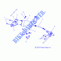 DEMARREUR MOTOR   S12BP8/BV8 ALL OPTIONS (49SNOWDEMARREUR11RUSH) pour Polaris RUSH de 2012
