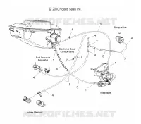 DURITES   S12PT7FSL (49SNOWHOSES11TRBOIQLX) pour Polaris 750 TURBO IQ LXT de 2012