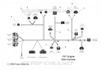 FAISCEAU ELECTRIQUE MOTEUR   S12PT7FSL (49SNOWHARNESS10FSTTRG) pour Polaris 750 TURBO IQ LXT de 2012