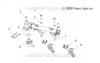 MOTEUR, RAMPE D'INJECTION   S12PT7FSL (4997479747E03) pour Polaris 750 TURBO IQ LXT de 2012