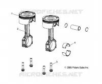 PISTON   S12PT7FSL (4997479747D12) pour Polaris 750 TURBO IQ LXT de 2012