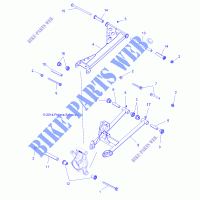 SUSPENSION ARRIERE   A14TN5EAA/EAD (49ATVSUSPRR14USA) pour Polaris SPORTSMAN X2 550 EPS de 2014