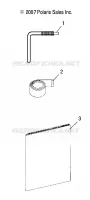 OUTILS and MANUEL DU PROPRIETAIRE   S10MX6JSA/JEA (49SNOWTOOL08600IQ) pour Polaris 600 IQ RACER de 2010