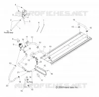 REFROIDISSEMENT SYSTEM   S09PB8ES/ESL (49SNOWREFROIDISSEMENT09800SB) pour Polaris 800 IQ de 2009