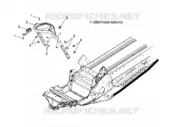 DIRECTION   S08PR7FS/FE (49SNOWDIRECTIONHOOPFSTSWTCH) pour Polaris 750 TURBO SWITCHBACK de 2008