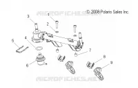 MOTEUR, RAMPE D'INJECTION   S08PR7FS/FE (4997479747E03) pour Polaris 750 TURBO SWITCHBACK de 2008