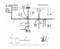 ELECTRICITE   S06PT7HS (4997539753C02) pour Polaris 700 HO TOURING de 2006