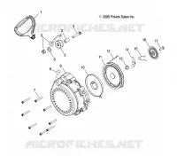 LANCEUR   S06PT7HS (4997539753D05) pour Polaris 700 HO TOURING de 2006