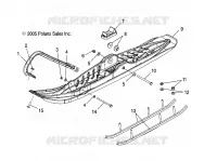 SKI ASSEMBLY (M 10)   S06PT7HS (4997539753B03) pour Polaris 700 HO TOURING de 2006