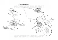 SYSTÈME DE FREINAGE   S06PT7HS (4997539753B02) pour Polaris 700 HO TOURING de 2006