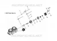 VALVE D'ECHAPPEMENT   S06PT7HS (4997539753D01) pour Polaris 700 HO TOURING de 2006