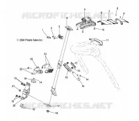 ADJUSTABLE COLONNE DE DIRECTION   S05PL8/PM8/PN8/ALL OPTIONS (4992929292B07) pour Polaris 900 RMK de 2005