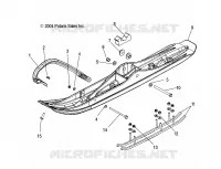 SKI   S05PL8/PM8/PN8/ALL OPTIONS (4992929292B02) pour Polaris 900 RMK de 2005