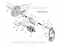 SYSTÈME DE TRANSMISSION   S05PL8/PM8/PN8/ALL OPTIONS (4992929292C02) pour Polaris 900 RMK de 2005