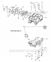CARTERS MOTEUR   S04NX4CS/CE (4988778877C08) pour Polaris 440 PRO XR de 2004
