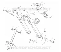 BRAS DE SUSPENSION AVANT   S03ND5CS (4977947794B08) pour Polaris 500 CLASSIC de 2003