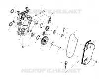 CARTER DE CHAINEE   S03ND5CS (4977947794B13) pour Polaris 500 CLASSIC de 2003