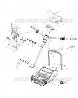 DIRECTION ET GUIDON   S03ND5CS (4977947794B01) pour Polaris 500 CLASSIC de 2003