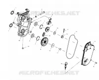 CARTER DE CHAINEE   S03NP5CS/5CSA/5CSB/6ES/6ESA/6ESB S03NA5CS/6ES S03NF5CS/6ES S03NE5CS/6ES (4977827782C09) pour Polaris 500 XC EDGE de 2003